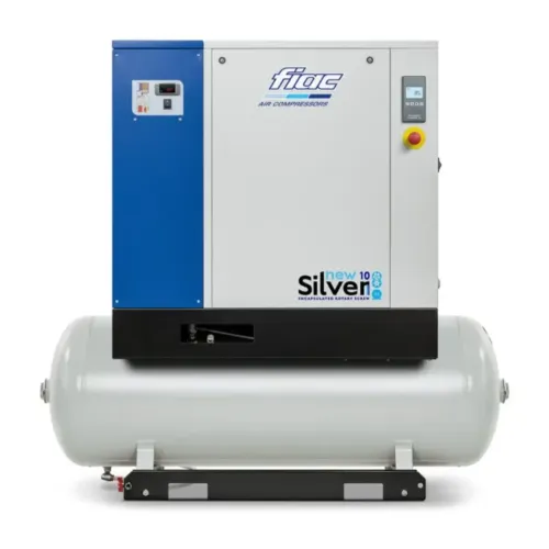 compressor silver 10 cv 400 v 500 l com tanque secador metalworks20chavevertical.com .webp