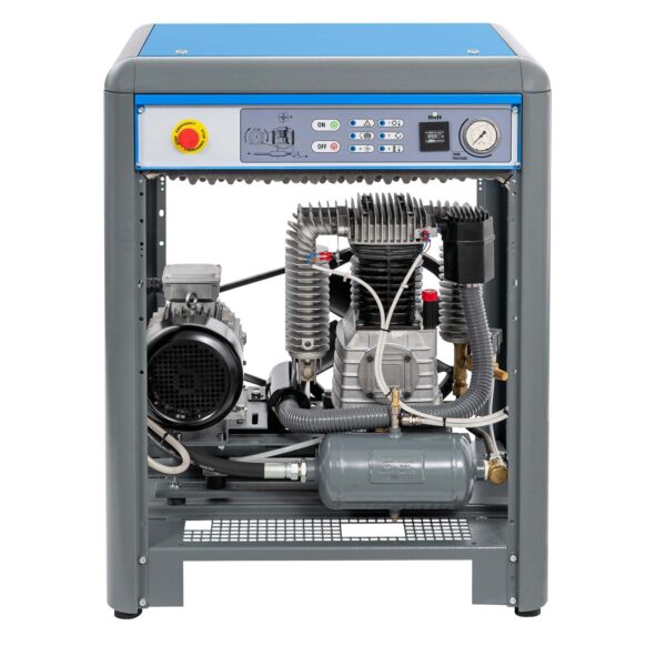 Compressor de ar silencioso APZ 500+ | 11 bar | 4 HP / 3 kW | 379 l/min | 3 L (400V)