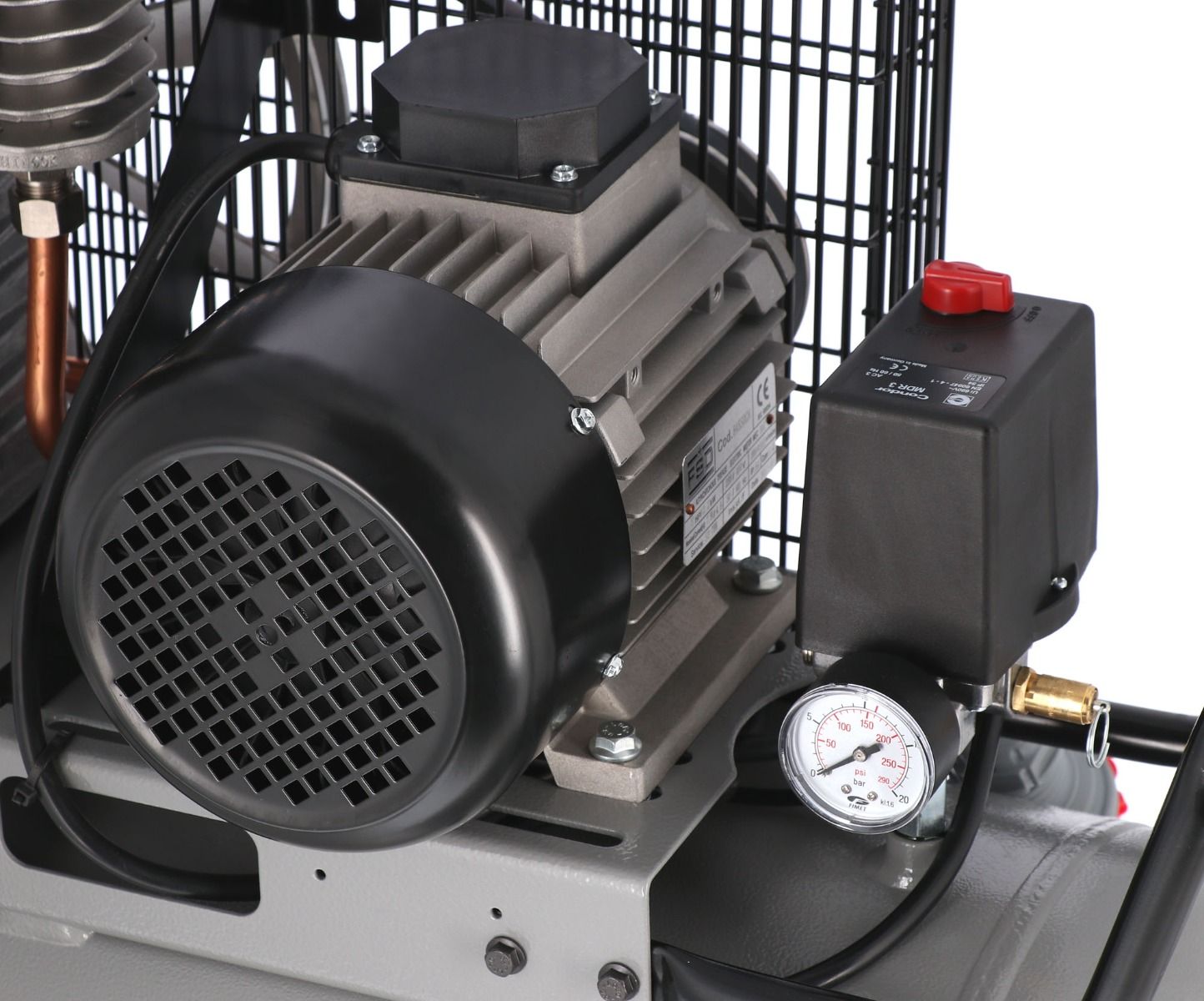 Compressor de ar HK 425-100 | 10 bar | 3 CV / 2,2 kW | 317 l/min | 100 L (400V) - Image 4