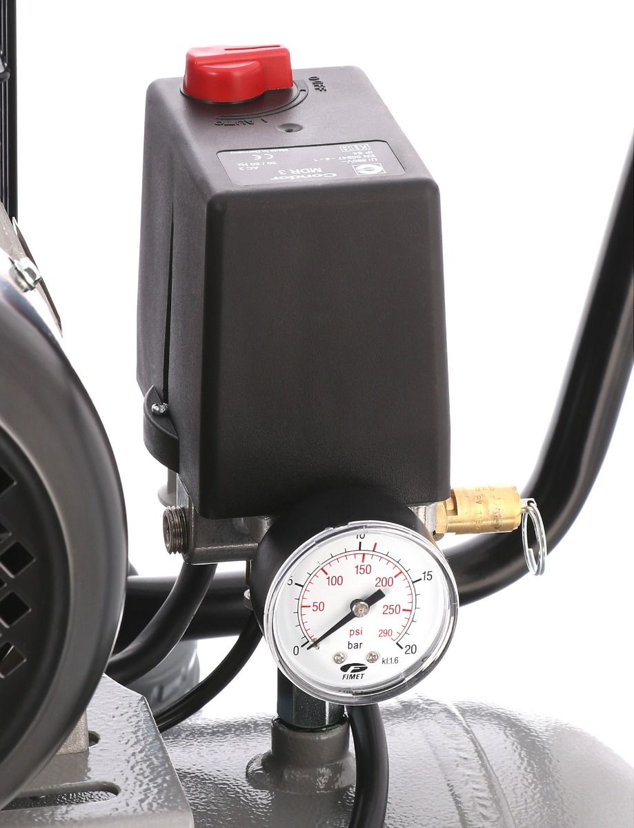 Compressor de ar HK 425-100 | 10 bar | 3 CV / 2,2 kW | 317 l/min | 100 L (400V) - Image 2