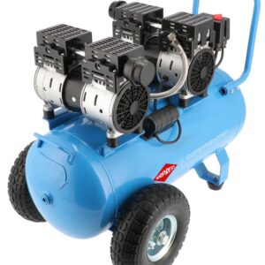 Compressor de ar silencioso sem óleo LMO 50-270 | 8 bar | 2 CV | 185 l/min | 50 L - Image 2