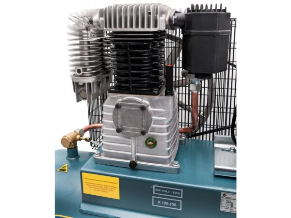 Compressor de ar K 100-450 | 14 bar | 3 HP / 2,2 kW | 238 l/min | 100 L (400V)
