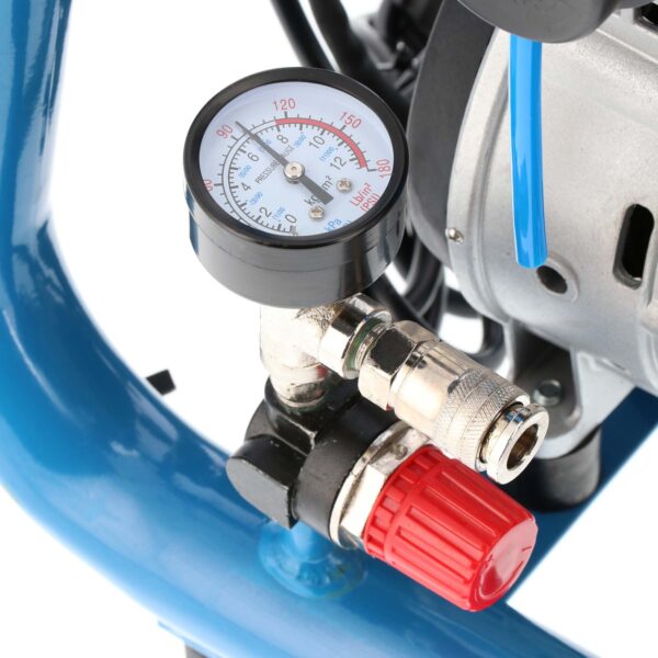 Compressor de ar silencioso sem óleo LMO 4-170 | 10 bar | 1,5 CV | 90 l/min | 4 L