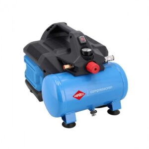 Compressor isento de óleo de dois pistões LMO 6-126 | 8 bar | 1 CV / 0,75 kW | 88 l/min | 6 L