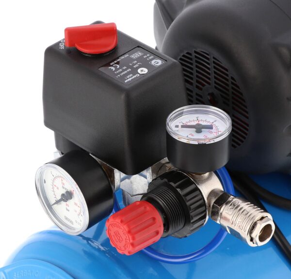 Compressor de ar silencioso sem óleo LMO 15-210 | 10 bar | 0,75 CV | 168 l/min | 15 L