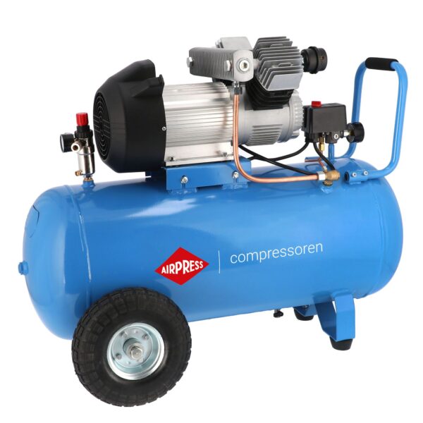 Compressor de ar LM 90-350 | 10 bar | 3 HP | 245 l/min | 90 L