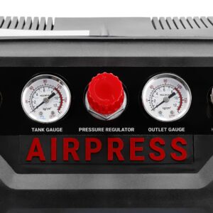 Compressor de ar sem óleo H 215-6 | 8 bar | 1,5 HP | 92 l/min | 6 L - Image 3