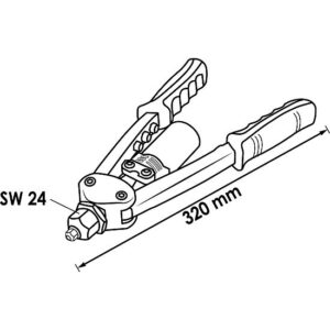 ALICATE REBITES CEGOS | 320MM | 5 PEÇAS | VIGOR - Image 2