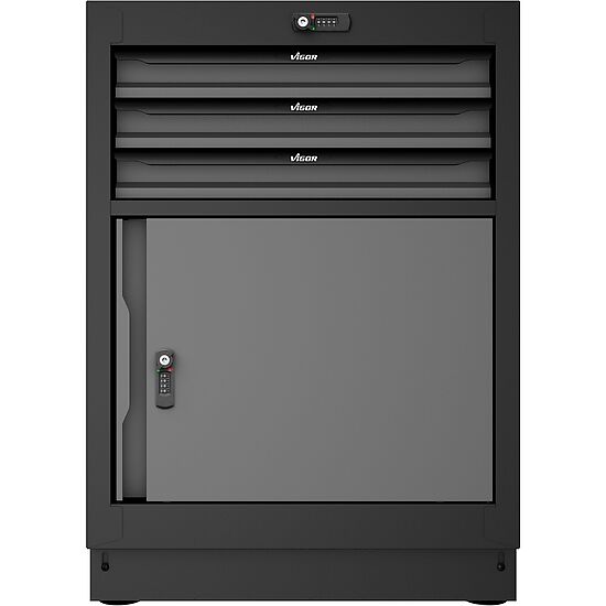 ARMÁRIO INFERIOR | 3 GAVETAS | VIGOR - Image 4