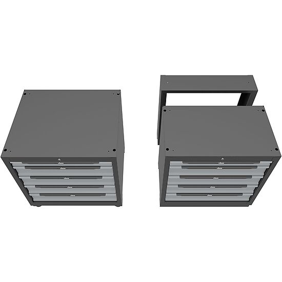 ARMÁRIO INFERIOR | 5 GAVETAS | EXTRA DEEP 570 MM | VIGOR - Image 5