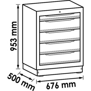 ARMÁRIO INFERIOR | 5 GAVETAS | VIGOR - Image 2