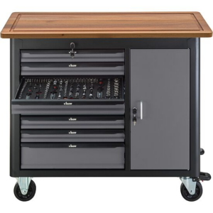 BANCADA DE TRABALHO MÓVEL SÉRIE L | C/ 336 FERRAMENTAS | VIGOR - Image 4