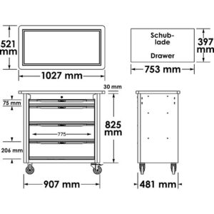 BANCADA TRABALHO | SÉRIE XL | 141 PEÇAS | VIGOR - Image 2