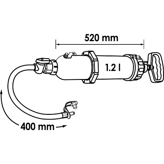 BOMBA DE ENCHIMENTO | PRESSURIZADA | MANUAL | VIGOR - Image 2
