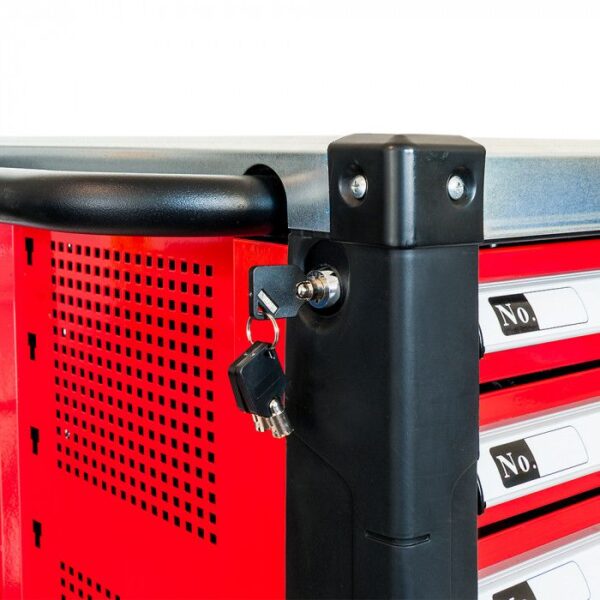 CARRINHO DE FERRAMENTAS C/ 447 FERRAMENTAS E 16 GAVETAS AIRPRESS