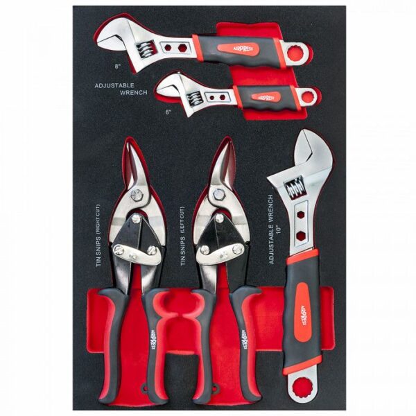 CARRINHO DE FERRAMENTAS C/ 447 FERRAMENTAS E 16 GAVETAS AIRPRESS