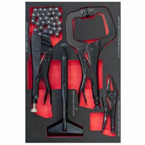 CARRINHO DE FERRAMENTAS C/ 447 FERRAMENTAS E 16 GAVETAS AIRPRESS - Image 12