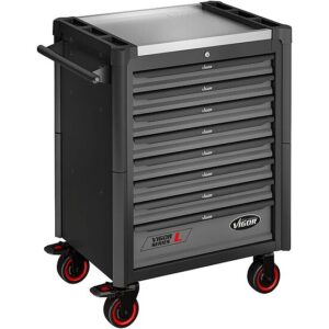 CARRINHO DE FERRAMENTAS SÉRIE L VAZIO TAMPO EM AÇO VIGOR