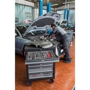 CARRINHO DE FERRAMENTAS SÉRIE M | 320 PEÇAS | VIGOR - Image 5