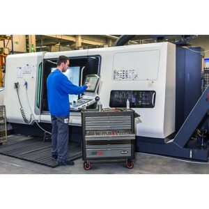 CARRINHO DE FERRAMENTAS SÉRIE XL | 375 FERRAMENTAS | 8 GAVETAS | BANCADA DE PLÁSTICO | VIGOR - Image 4