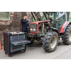 CARRINHO DE FERRAMENTAS SÉRIE XL | 466 FERRAMENTAS | BANCADA EM AÇO | VIGOR - Image 5