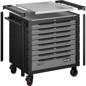 CARRINHO DE FERRAMENTAS SÉRIE XD | VAZIO | TAMPO EM AÇO | VIGOR - Image 5