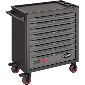 CARRINHO DE FERRAMENTAS SÉRIE XL VAZIO TAMPO EM PLÁSTICO VIGOR