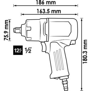 CHAVE IMPACTO 1/2" | 1890Nm | VIGOR - Image 2