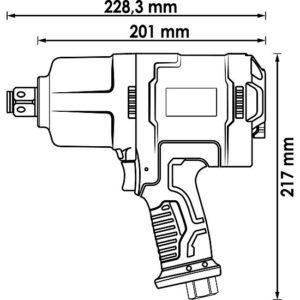 CHAVE IMPACTO 3/4" | 2300Nm | VIGOR - Image 2
