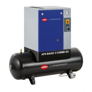 COMPRESSOR DE PARAFUSO APS 3 BASIC COMBI G2 10 BAR 3 CV 294 LMIN 200 L