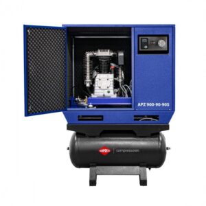 COMPRESSOR SILENCIOSO APZ 900-90-90S 10 BAR 7,5 CV / 5,5 KW 2 X 90 LITROS C/ INTERRUPTOR ESTRELA-TRIÂNGULO - Image 2