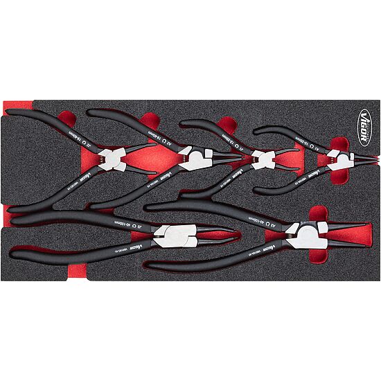 CONJUNTO ALICATES 6 PEÇAS 140-230 MM VIGOR