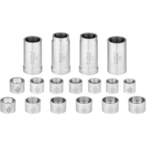 CONJUNTO MANGAS PRESSÃO 17 PEÇAS Ø28,6-43,6MM VIGOR