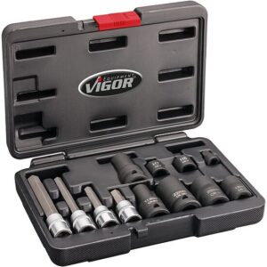 CONJUNTO UNIÕES ROSCADAS PINÇA DE TRAVÃO 12 PCS VIGOR