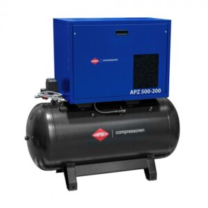 Compressor de ar silencioso de dois pistões APZ 500-200 | 10 bar | 4 CV / 3 kW | 378 l/min | 200 L - Image 3
