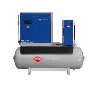 Compressor de parafuso APS 10 IVR Combi Dry X G3 | 10 bar | 10 hp | 328-1081 l/min | 500 L - Image 4