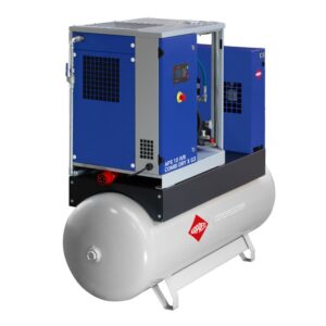 Compressor de parafuso APS 10 IVR Combi Dry X G3 | 10 bar | 10 hp | 328-1081 l/min | 500 L