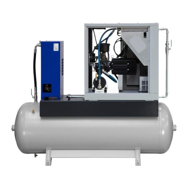 Compressor de parafuso APS 10 IVR Combi Dry X G3 | 10 bar | 10 hp | 328-1081 l/min | 500 L