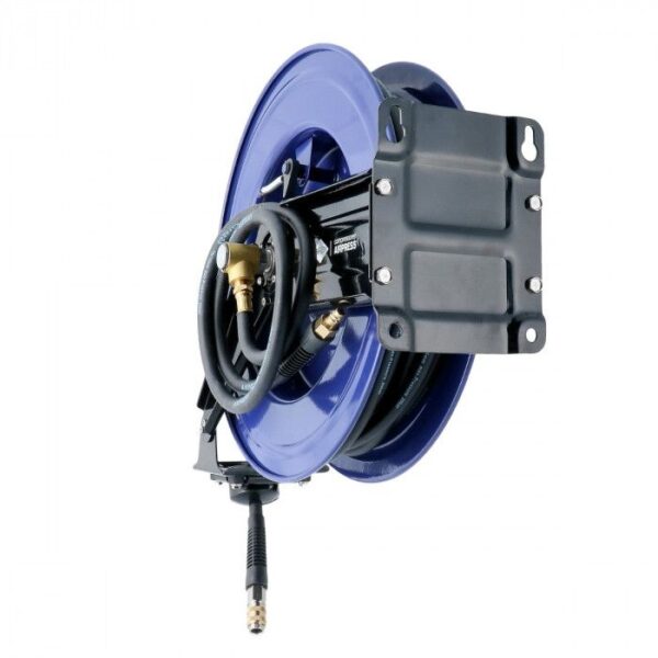 ENROLADOR DE MANGUEIRA DE AR | P/ PAREDE | 20 BAR | 20 M | 3/8" | 16 X 10 MM | C/ ACESSÓRIOS | AIRPRESS