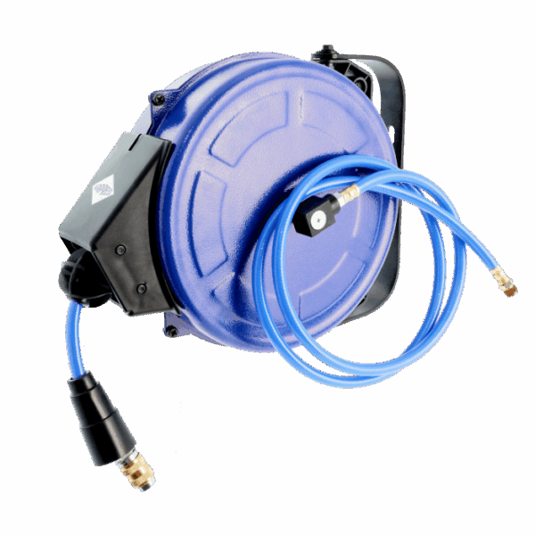 ENROLADOR DE MANGUEIRA DE AR | P/ PAREDE | 15 M | 8 X 12 MM | 1/4" PU | 15 BAR | AIRPRESS