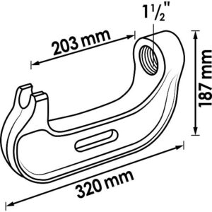 ESTRUTURA PRENSA JUNTAS SUPORTE | 18T | VIGOR - Image 2