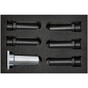 FERRAMENTA CENTRAGEM | ROLAMENTOS COMPACTOS | 6 PEÇAS | VIGOR - Image 2