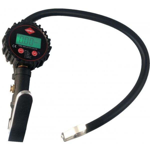 INFLADOR DE PNEUS COM MANÔMETRO DIGITAL 10 BAR 60 CM AIRPRESS
