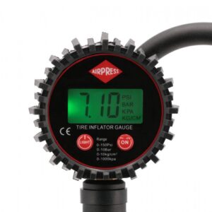 INFLADOR DE PNEUS COM MANÔMETRO DIGITAL 10 BAR 60 CM AIRPRESS - Image 3
