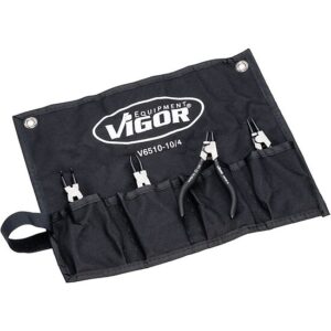 JOGO 4 ALICATES P/ ANÉIS RETENÇÃO | 140MM | VIGOR - Image 3