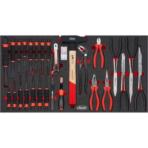 JOGO ALICATES E RASPADORES SÉRIE XL 28 PCS VIGOR