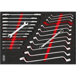 JOGO CHAVES BOCA E CAIXA DUPLA 24 PEÇAS VIGOR