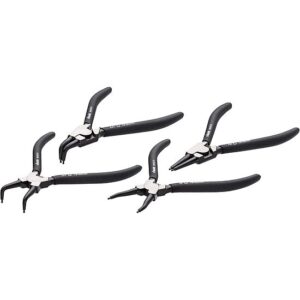 JOGO DE 4 ALICATES P ANÉIS RETENÇÃO 180MM VIGOR