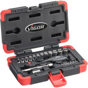 JOGO DE CHAVES DE CAIXA 23 PEÇAS VIGOR