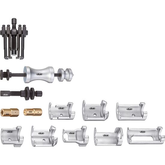 JOGO EXTRATOR DO BRAÇO PARA-BRISAS | 14 PCS | VIGOR - Image 2